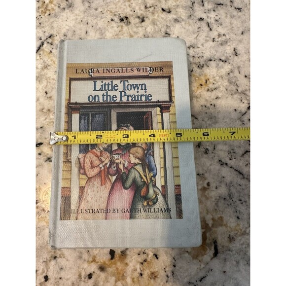 Little Town on the Prairie Laura‎ Ingalls Wilder Printed 1953 Hardcover Blue - Picture 15 of 16